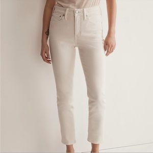 Madewell High Rise Skinny Jeans in Vintage Canvas Size 28